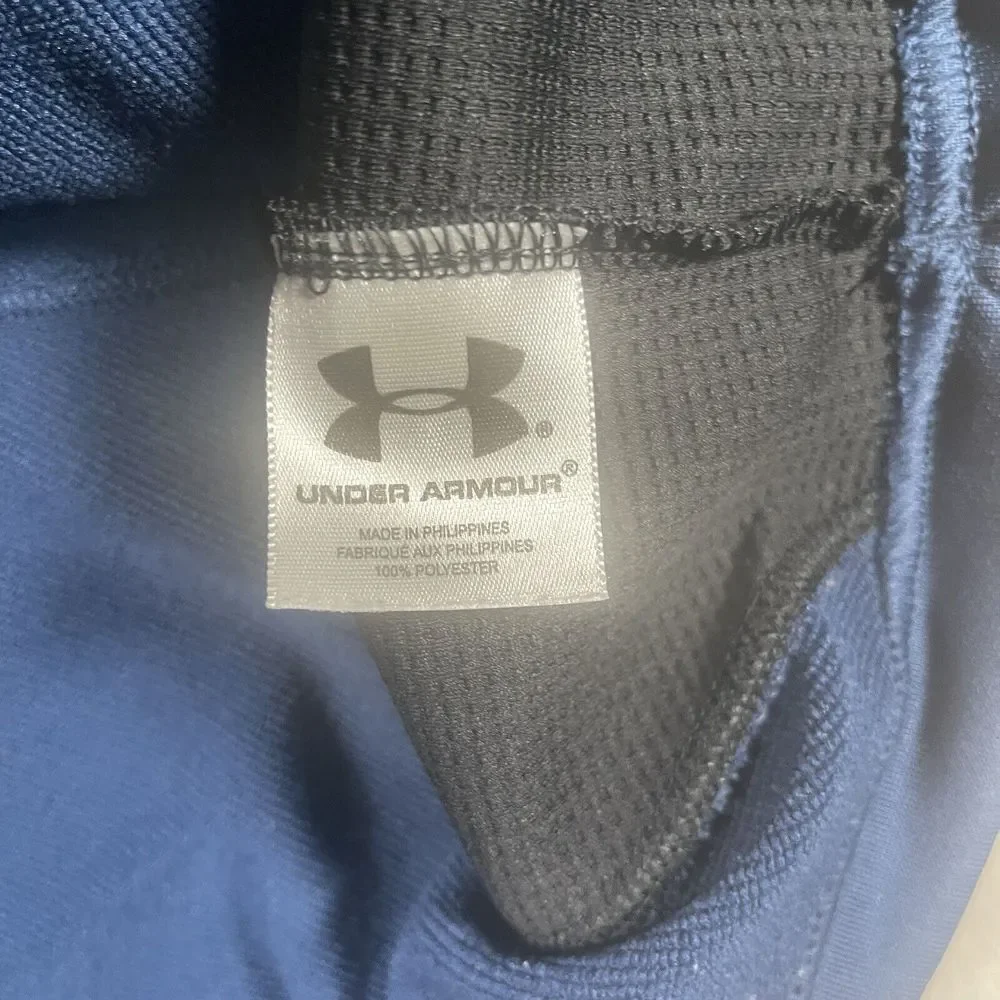 Under Armour Elite Coldgear 1/4 Zip Pullover Mens Size XL‎ Navy Blue Troon Golf